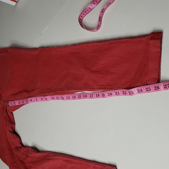 AG Adriano Goldschmied Stilt Roll-Up Cigarette Roll-up Pin Stripe Pants Size 27 - Picture 11 of 16